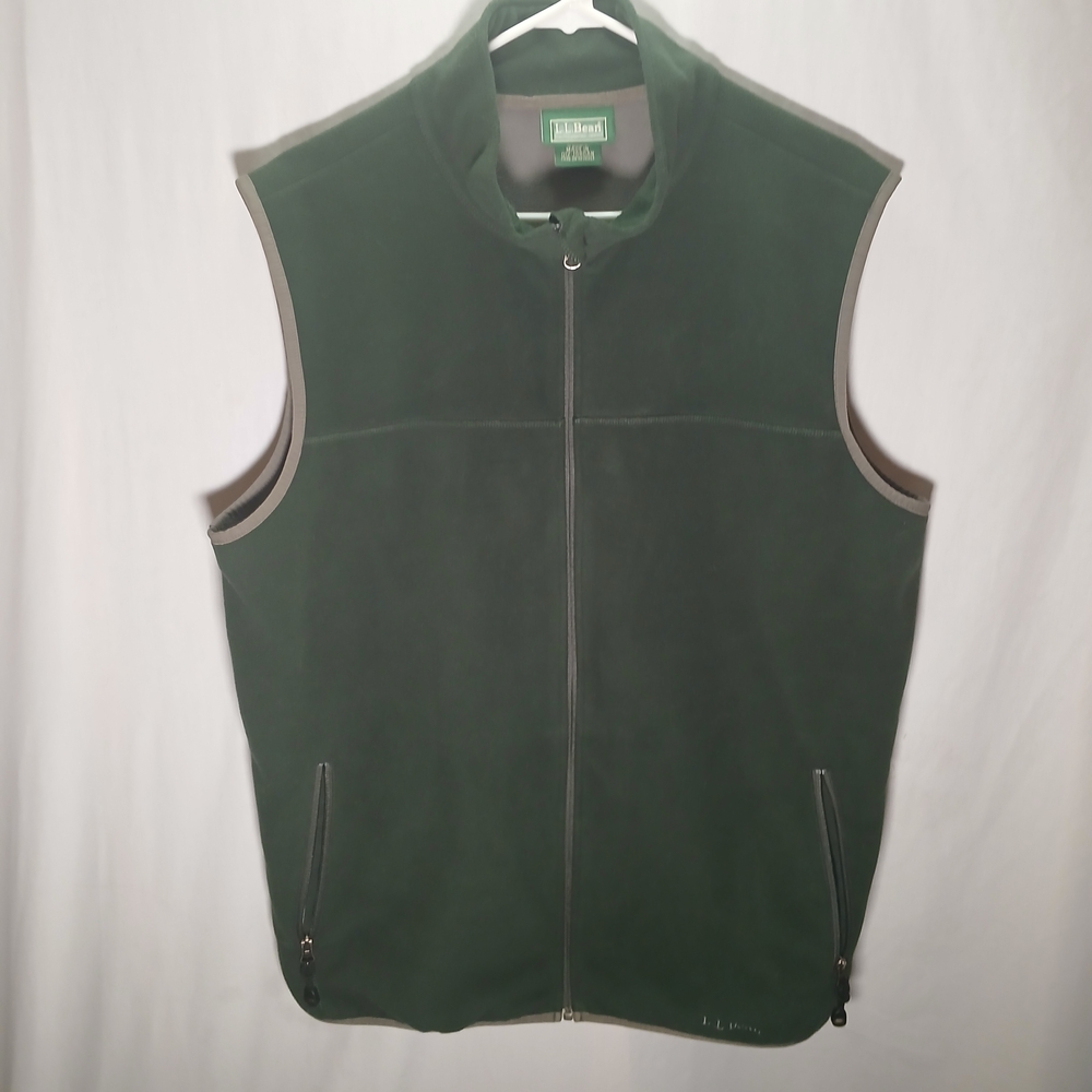 L.L. Bean Polartec Fleece Vest — Men’s Large Tall